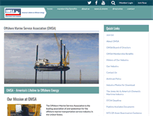 Tablet Screenshot of offshoremarine.org